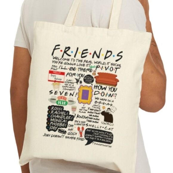 F.R.I.E.N.D.S. Canvas Tote - Picture 7 of 7